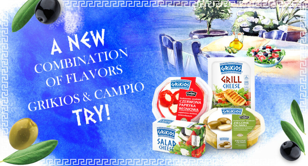 Grikios’ range of products expands with Campio vegetable antipasti