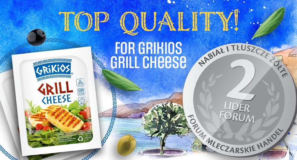 Grikios Grill Cheese awarded in the “Forum Leader” competition